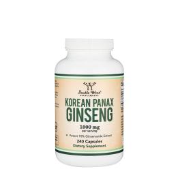 Double Wood Supplements Korean Panax Ginseng (240 Capsules)
